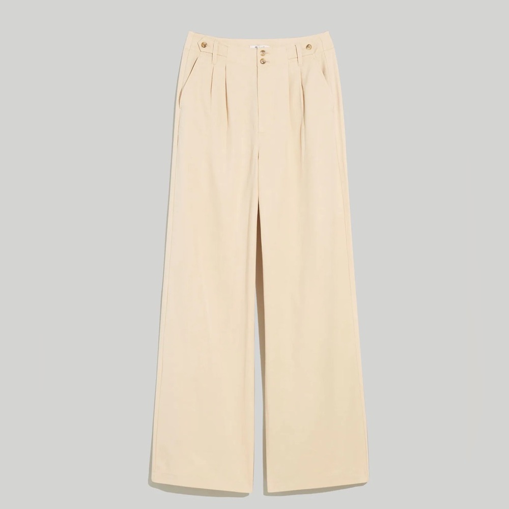Madewell Harlow wide-leg pant / harvest moon / size 4